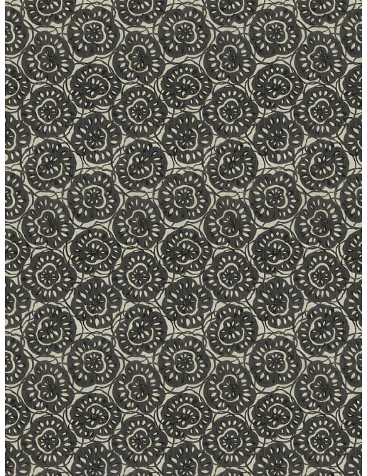 Ткань Fabricut Natural Nuances Vignettes Java Tevel/Graphite