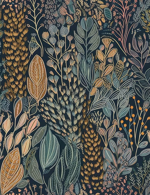 Ткань Marufabrics Vivid October