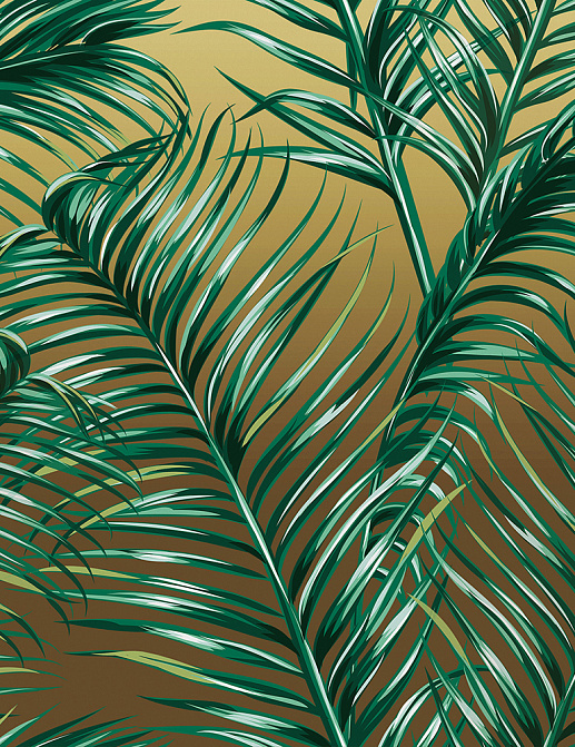 Панно и фотообои Yo2 Luminous Palms LP1.01/Gold