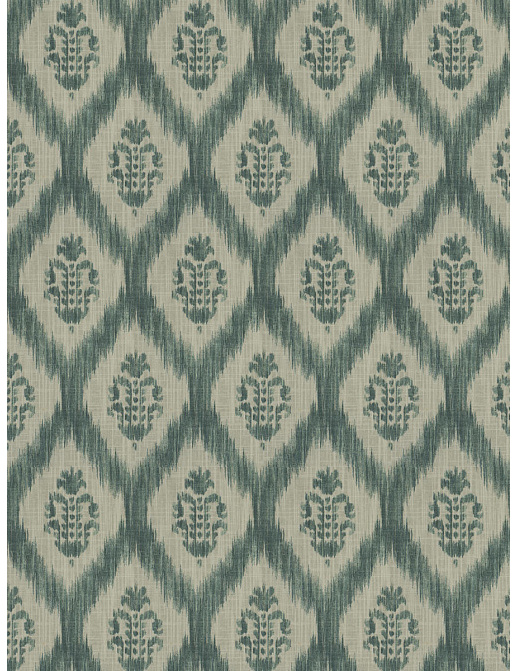 Ткань Fabricut Chromatics Vol.XXVI Succulent IdolIkat/Robin'sEgg