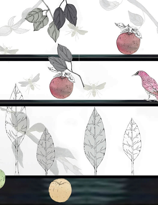 Панно и фотообои Wall & Deco Contemporary Wallpaper Collection 2023 WDJP2302