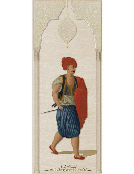 Панно и фотообои Iksel Scenic & Architectural Wallpapers Ottoman Characters OTT CHAR8