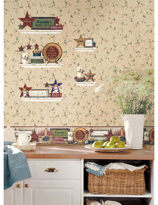 Обои York Hearts and Crafts III PC4125CB