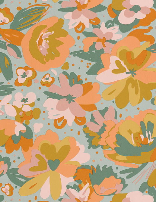 Обои Caselio Flower Power 101877023