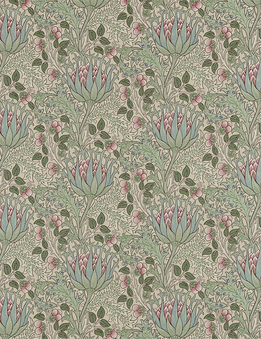 Ткань Morris & Co Pimpernel Weaves DKELAR305