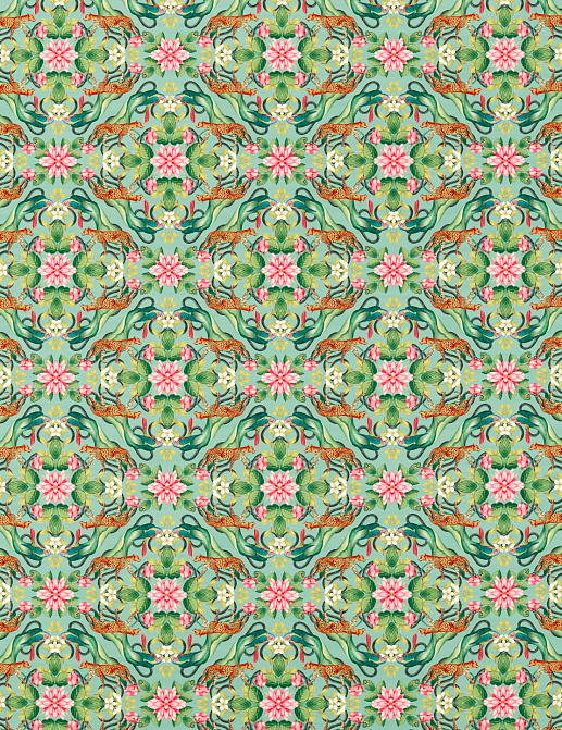 Ткань Clarke & Clarke Botanical Wonders F1601/01