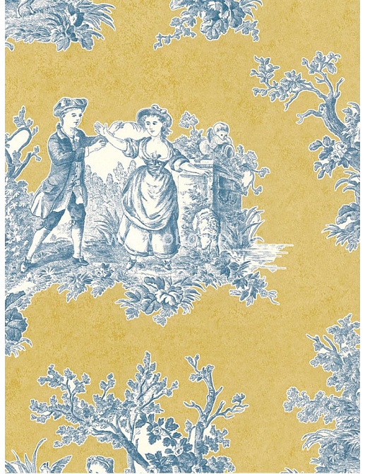 Обои Blue Mountain Yellow BC1580428