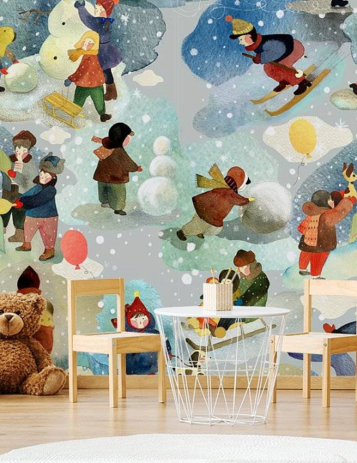 Панно и фотообои Fun House Store Авторские обои Fun House Store 2021–2023 A-00560