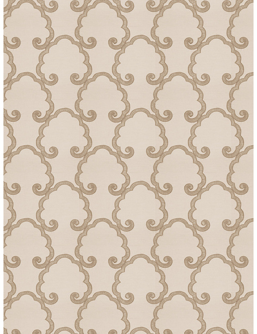 Ткань Fabricut Silk Nuances Natural Caviezel cloud/Fawn