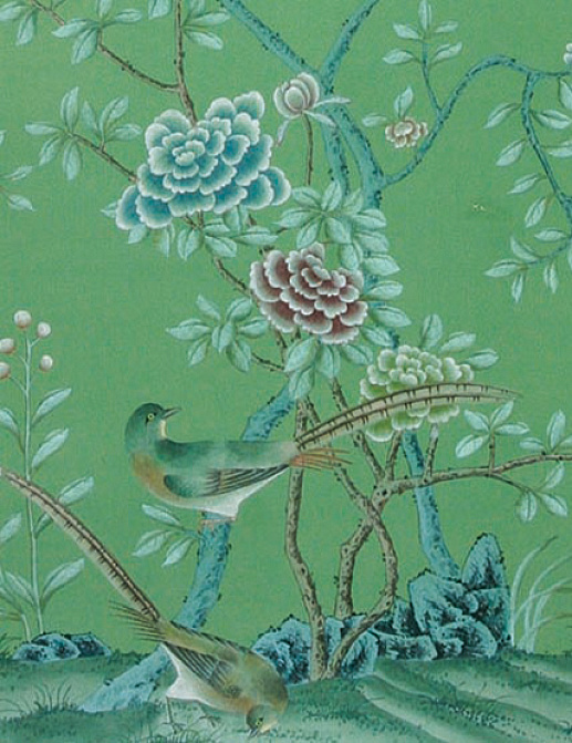 Панно и фотообои Misha China Classic P110A/Green Emerald