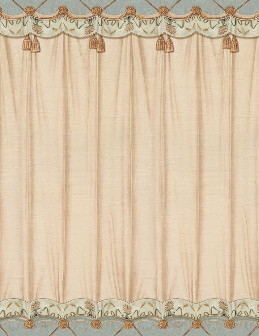 Обои Iksel Standart Collection Directoire Curtain