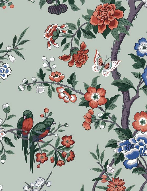 Ткань Серебрянная Студия (Silver Studio) Voysee Collection D105/01/TW