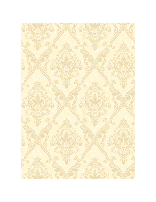 Обои Jaima Brown Damasks Marrakech-Creme