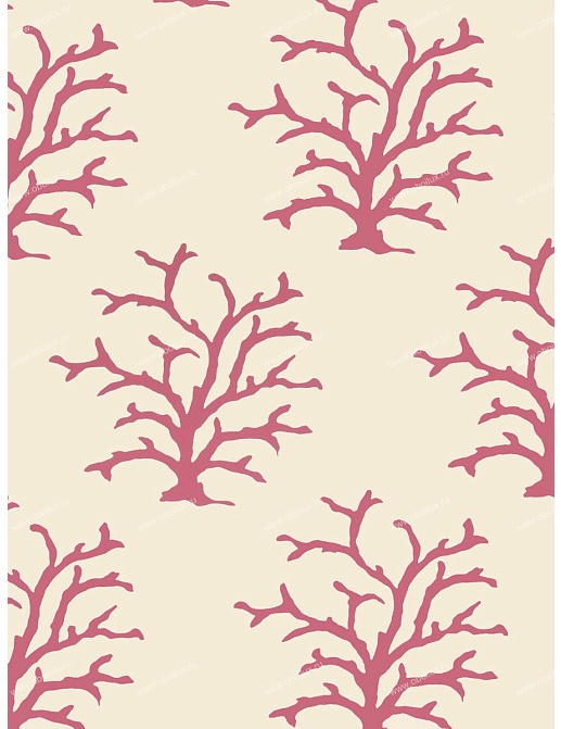 Обои Stroheim Dana Gibson Coral/Pink