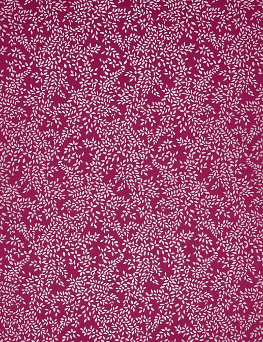 Ткань Sara Miller Volume 1 MetallicLeavesFuchsia