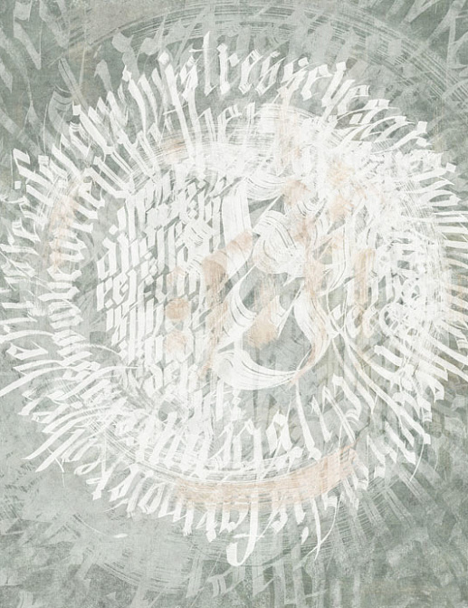 Обои Factura Collection 2021 CALLIGRAPHY/12