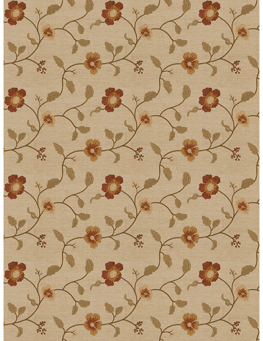 Ткань Fabricut Chromatics Vol.XXIII Sedona Matzo floral/Spice