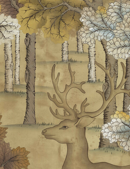 Обои Paul Montgomery Studio Murals For Unique Walls Combray Antiqued/Antique