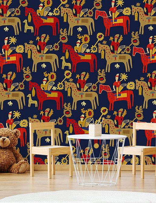 Панно и фотообои Fun House Store Авторские обои Fun House Store 2021–2023 A-00543
