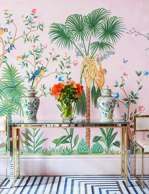 Обои De Gournay Chinoiserie Amazonia/C-087