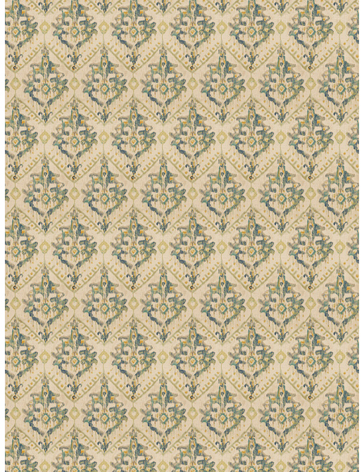 Ткань Fabricut Vignettes Vol.XIII Turquoise Khalifa/Chambray