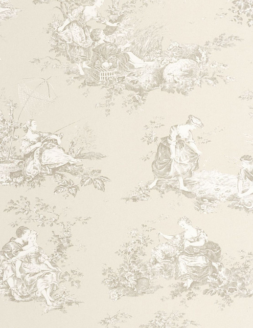 Обои Casadeco Les Belles Toiles de Jouy 2 BTJD87911212