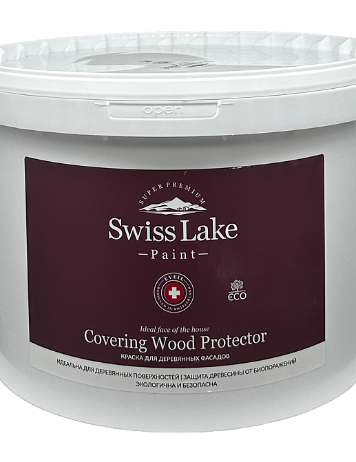 Краска Swiss Lake Covering Wood Protector CWP-C 9 л