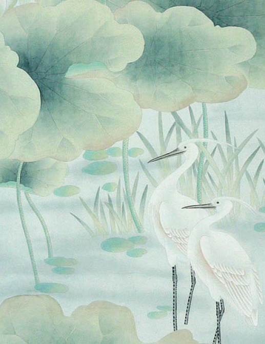Панно и фотообои Misha China Classic H18/Pale Blue