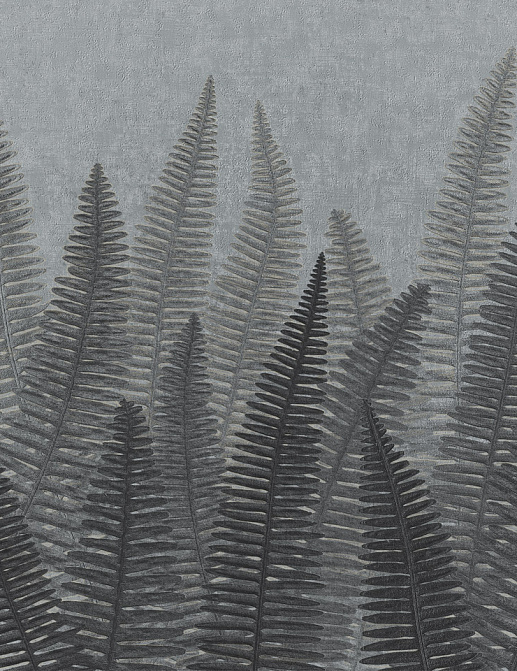 Панно и фотообои Italreflexes Macro Fern-005/Silver