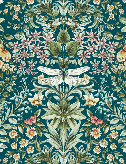 Обои Clarke & Clarke Secret Garden W0196/04