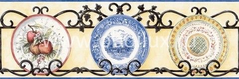 Бордюр Blue Mountain Pastel BC1580220b