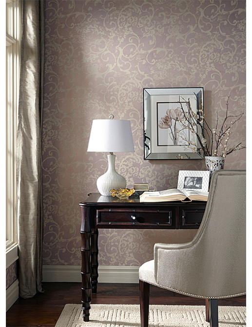 Обои York Silver Leaf II SL5668