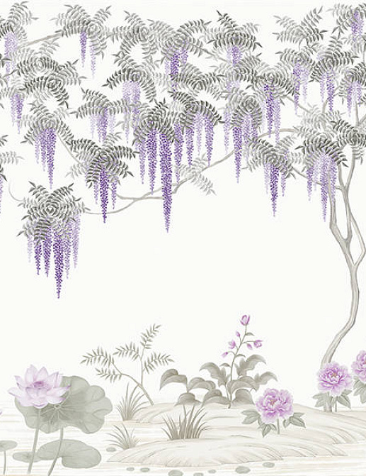 Панно и фотообои Faboie Silk Painting VI F-SN6073