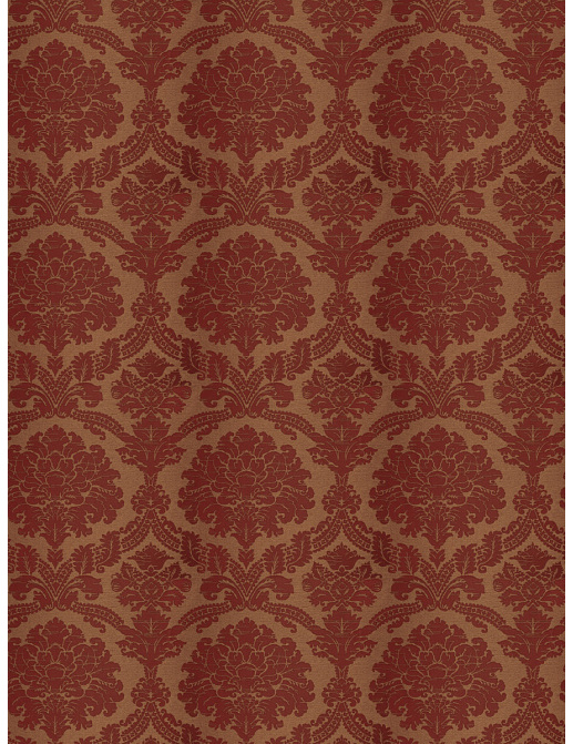 Ткань Stroheim Palace Silks Amber Glow Villiers Damask/Currant
