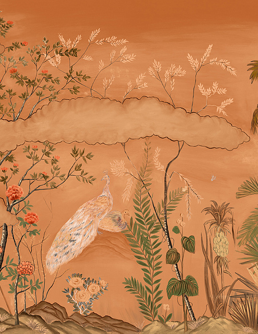 Панно и фотообои Faboie Silk Painting 4 F-SN4023