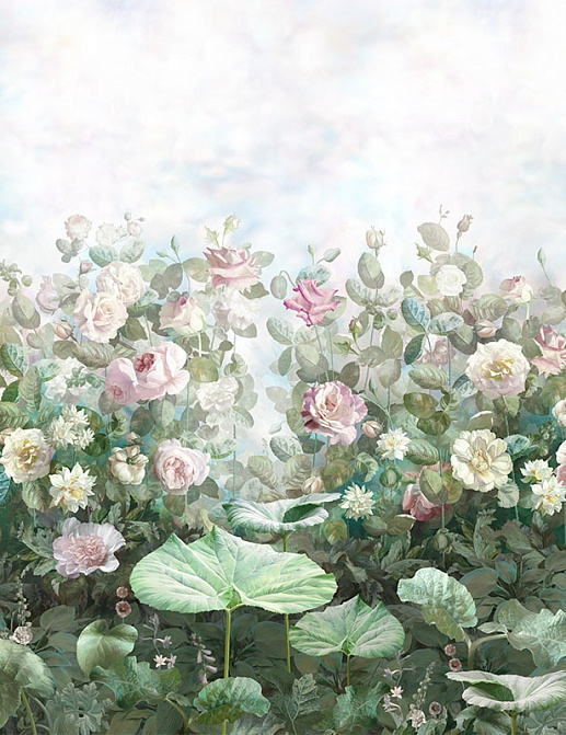 Панно и фотообои Affresco Цветариум Rose garden Color 3