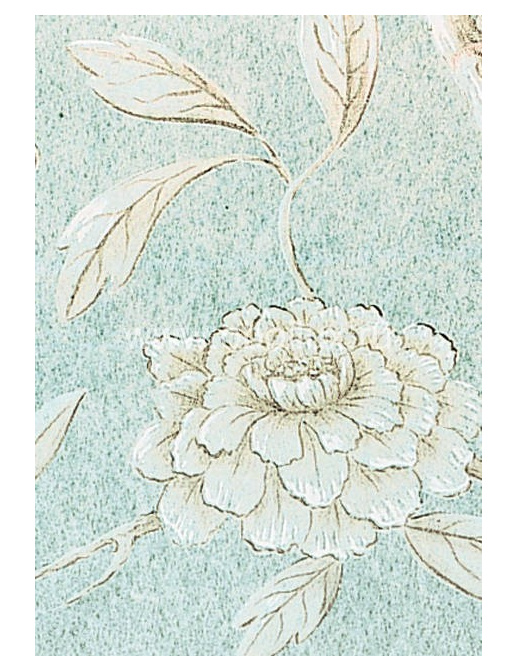 Обои Lewis & Wood Wide Width Wallpapers LW133170/Jasper Peony Baltic Blue