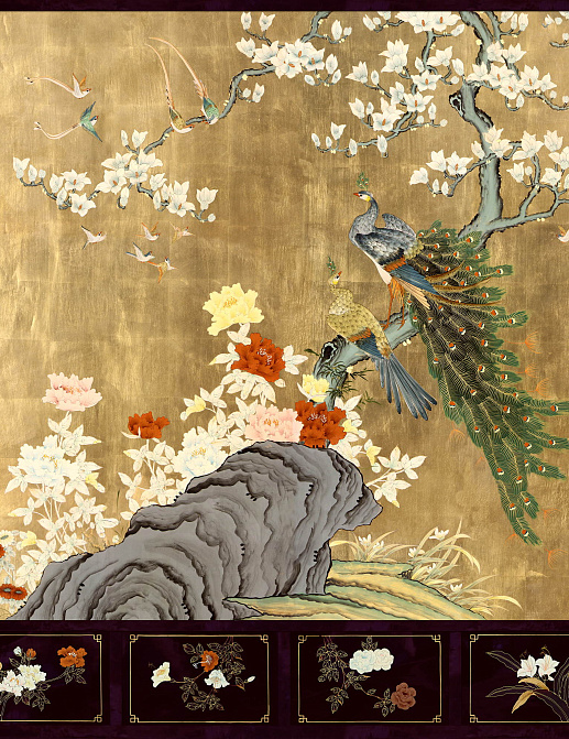 Обои Wall Street Chinoiserie 17026