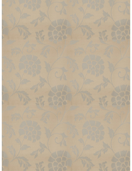 Ткань Stroheim Palace Silk Seaglass Asquith trail/Blue silver
