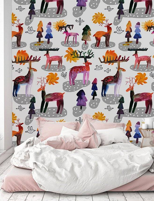 Панно и фотообои Fun House Store Авторские обои Fun House Store 2021–2023 A-00405