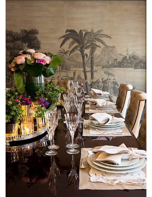 Обои De Gournay Papiers Peints Panoramiques Procession Chinoise/E-06