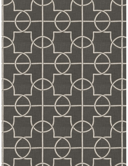 Ткань Fabricut Chromatics Vol.XXIII Charcoal Farina/Graphite