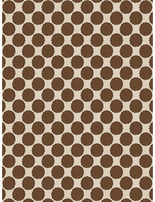 Ткань Fabricut Vignettes Vol.XIII Latte Zeno/Chestnut