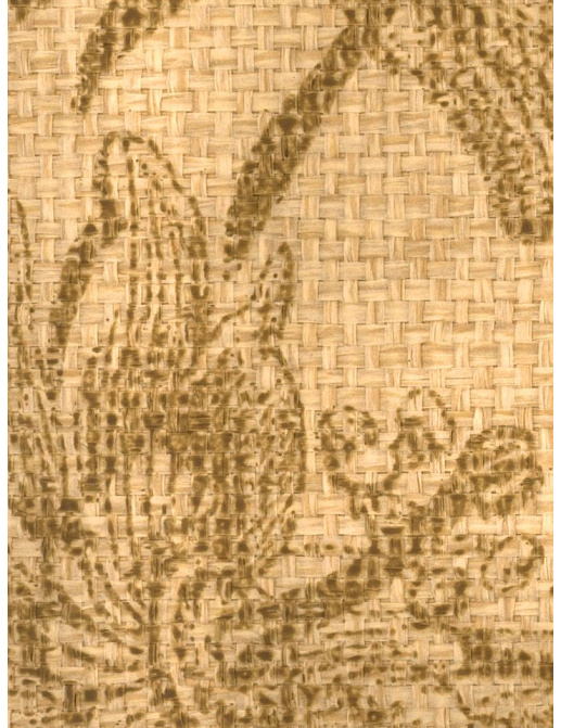 Обои Stroheim Silhouettes Palm Garden Paperweave/Pecan on Natural