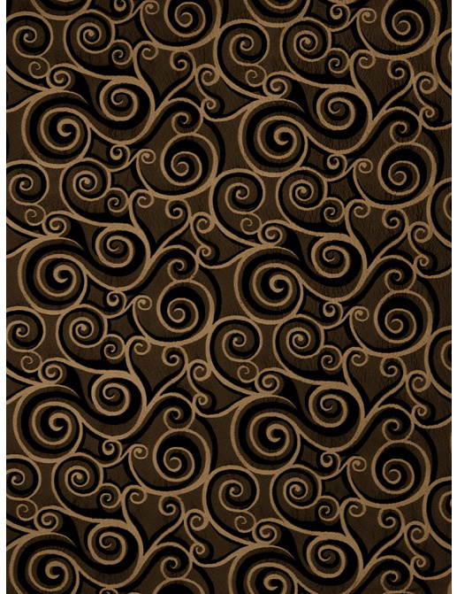 Ткань Trend Chocolate Onyx Prints & Wovens Vol.II 02431/Black