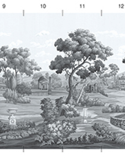 Обои Paul Montgomery Studio Melange Series Temples & Follies Grisaille