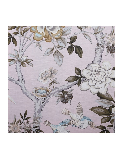 Ткань Galleria Arben Sky Garden BIRDS/Blush