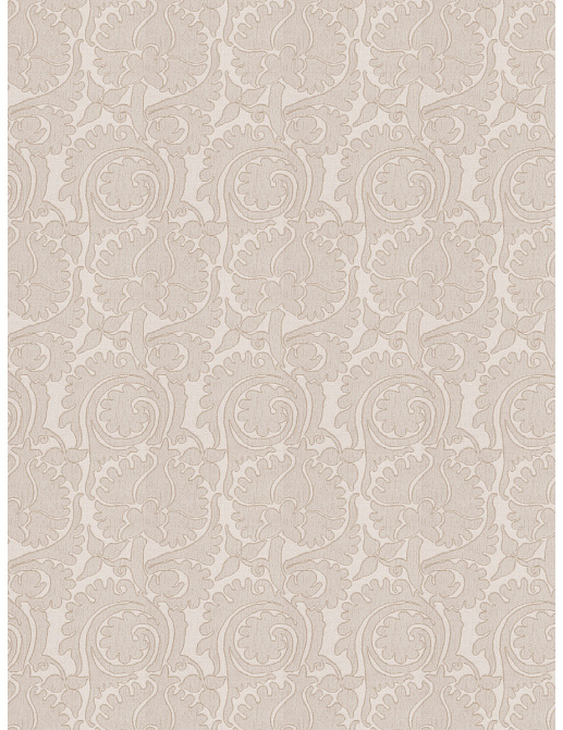 Ткань Fabricut Silk Nuances Natural Duvall Damask/Sparkle