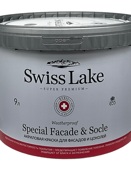 Краска Swiss Lake Special Facade & Socle SFS-A 9 л