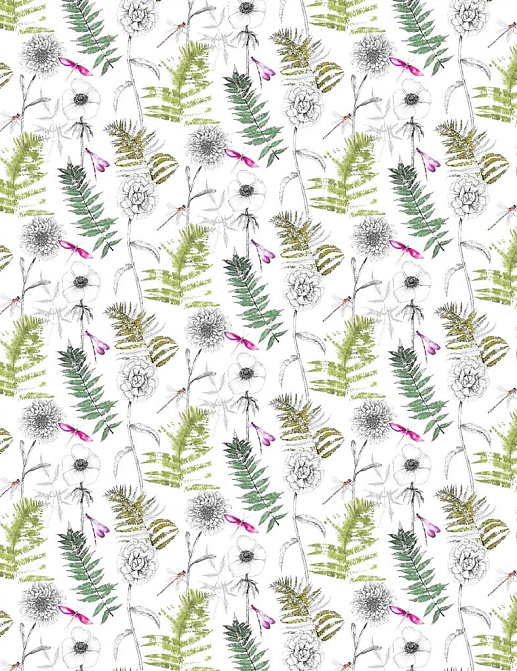 Ткань Designers Guild Palme Botanique FDG2878/02